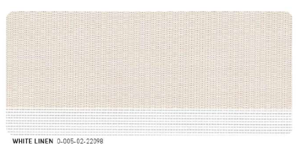 SHEER VISION FR WHITE LINEN 02-22098