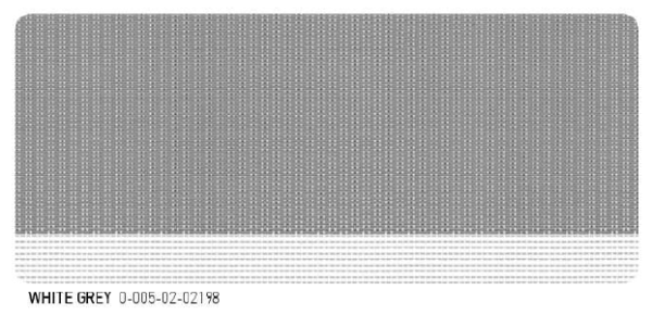 SHEER VISION FR WHITE GREY 02-02198